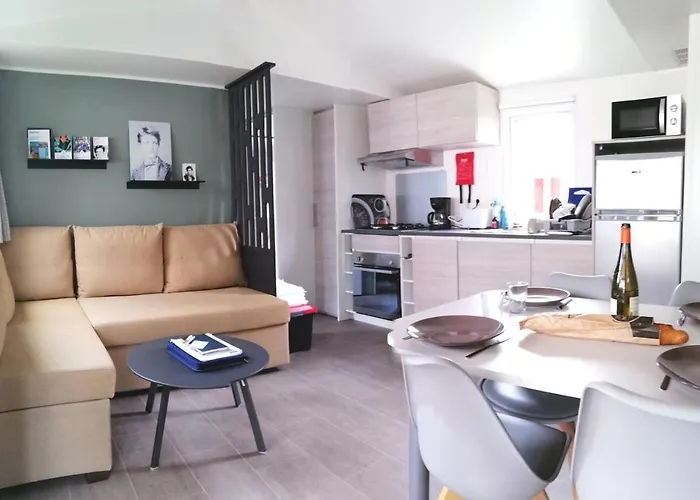 Mobil Le Rimbaud - 4/6 Pers - 2 Ch - 2 Sdb Κάμπινγκ Σαιν-Ζαν-ντε-Μον